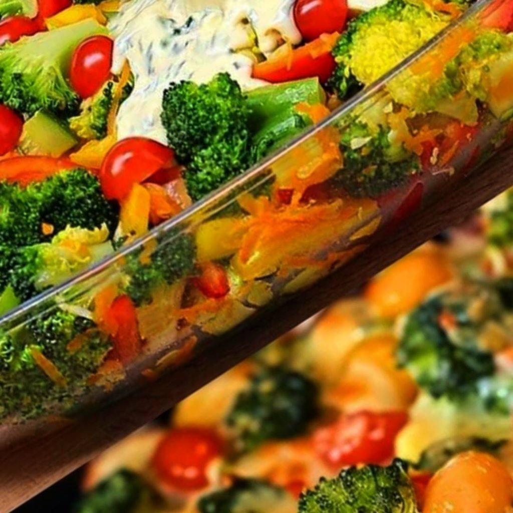 Creamy Baked Broccoli with Tomatoes and Kale – Meals Recipes